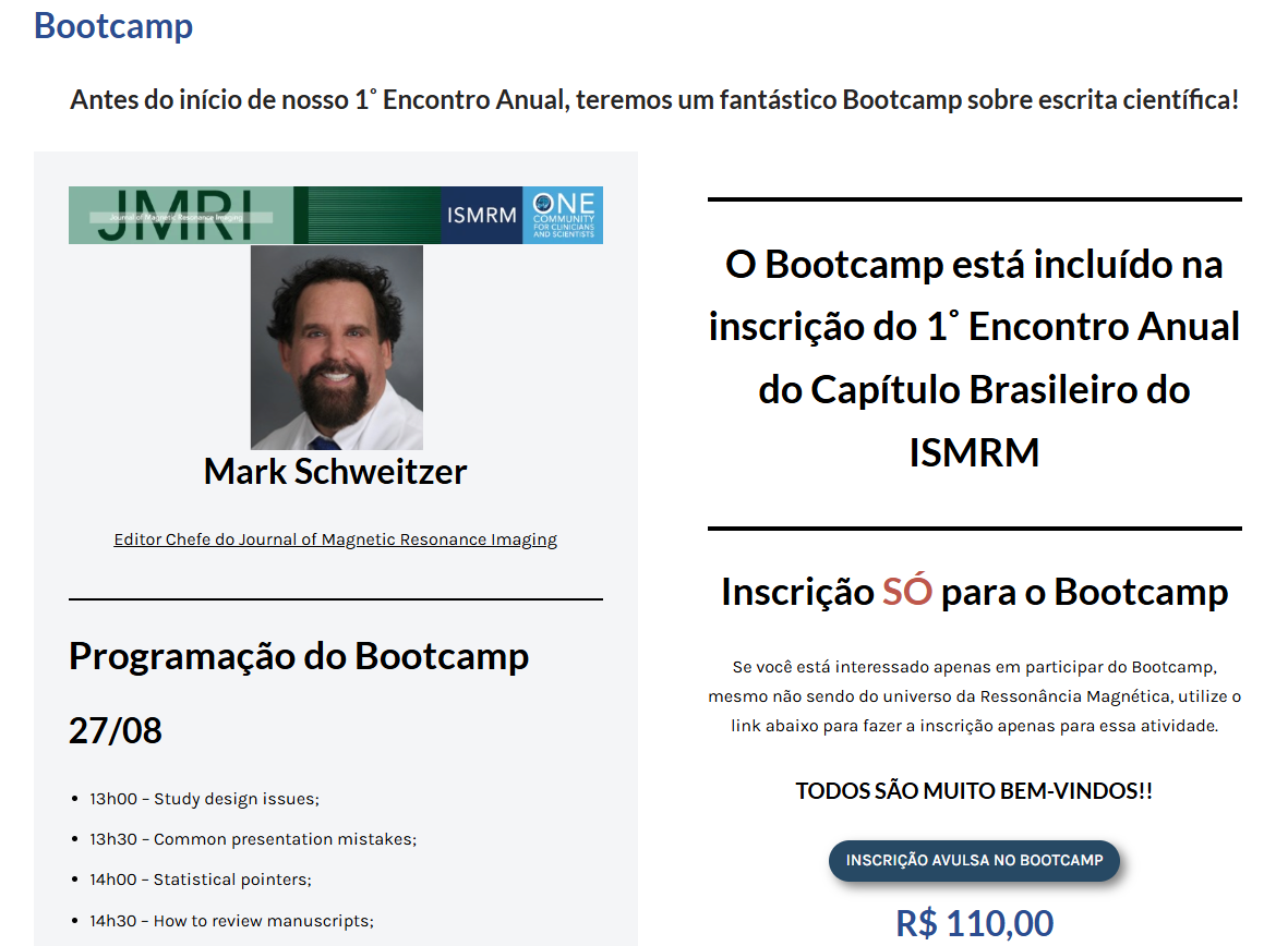 1º Encontro Anual ISMRM Brazilian Chapter: Marco Histórico da Ressonância Magnética no Brasil
