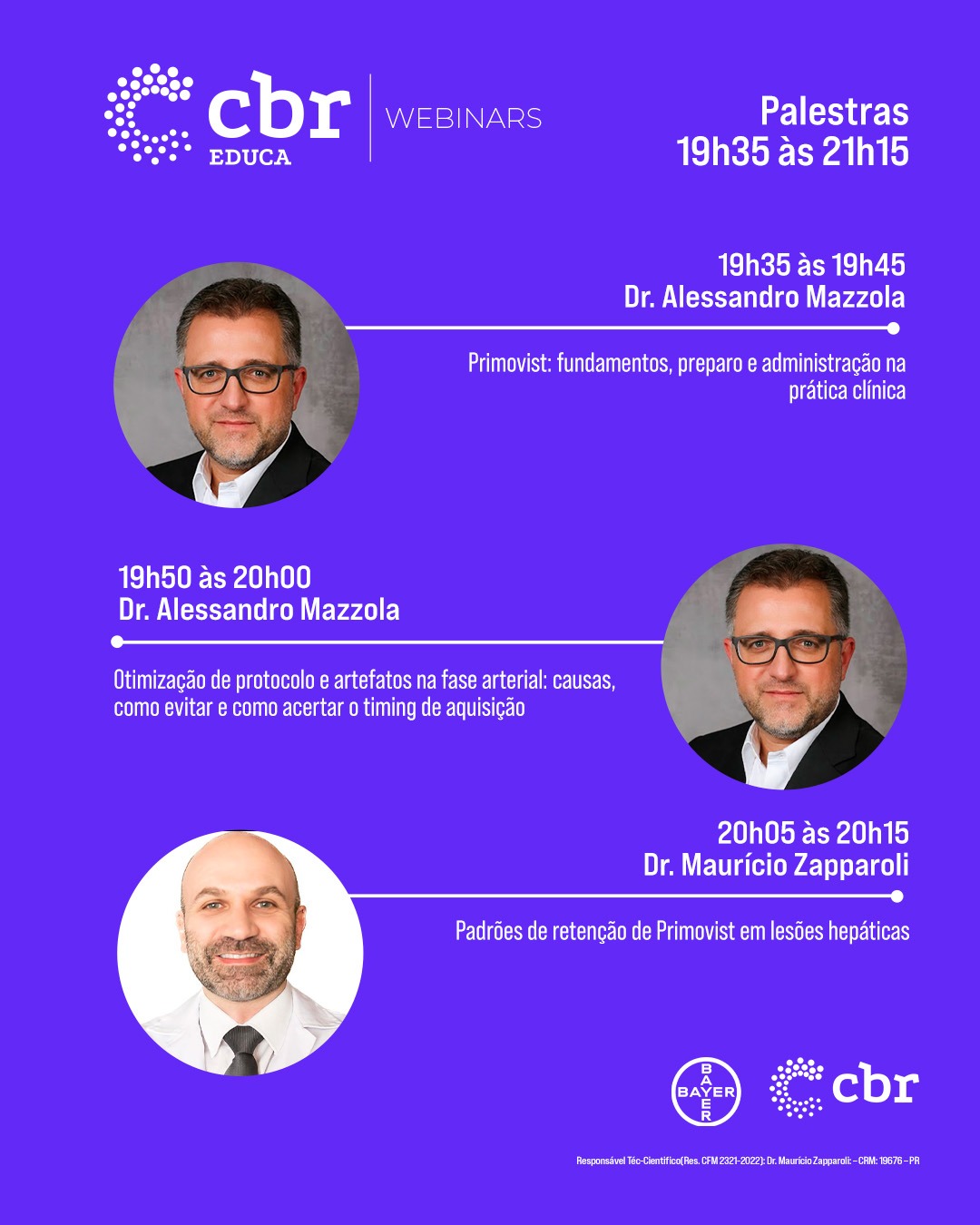 Webinar CBR: Primovist na Prática Clínica: Indicações, Técnica e Otimizações