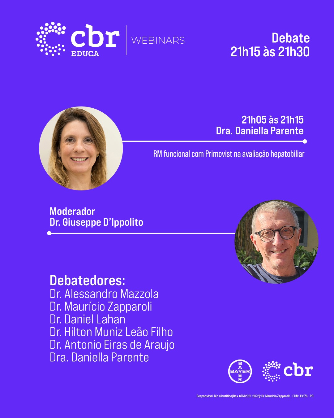 Webinar CBR: Primovist na Prática Clínica: Indicações, Técnica e Otimizações