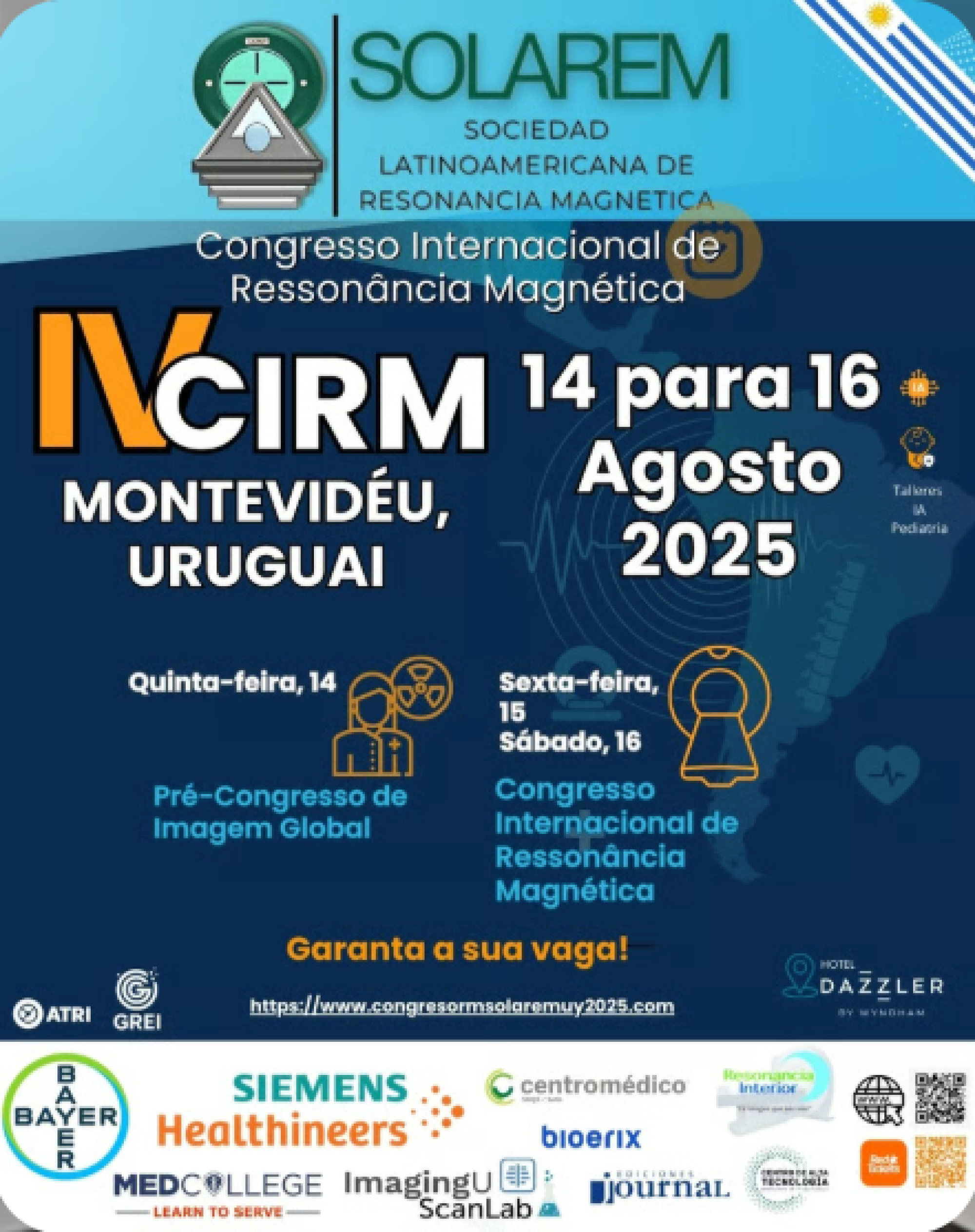 IV Congresso Internacional de Resson&acirc;ncia Magn&eacute;tica (CIRM) SOLAREM 2025